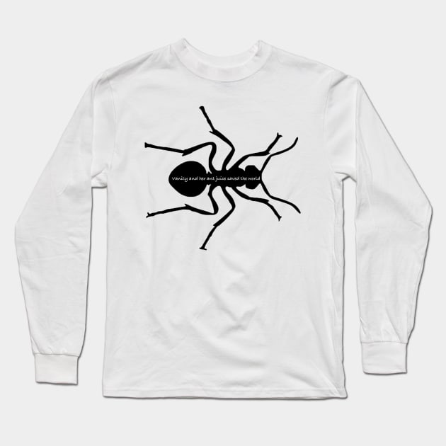 Vanity and her Ant Juice Saved the World Long Sleeve T-Shirt by ThePureAudacity